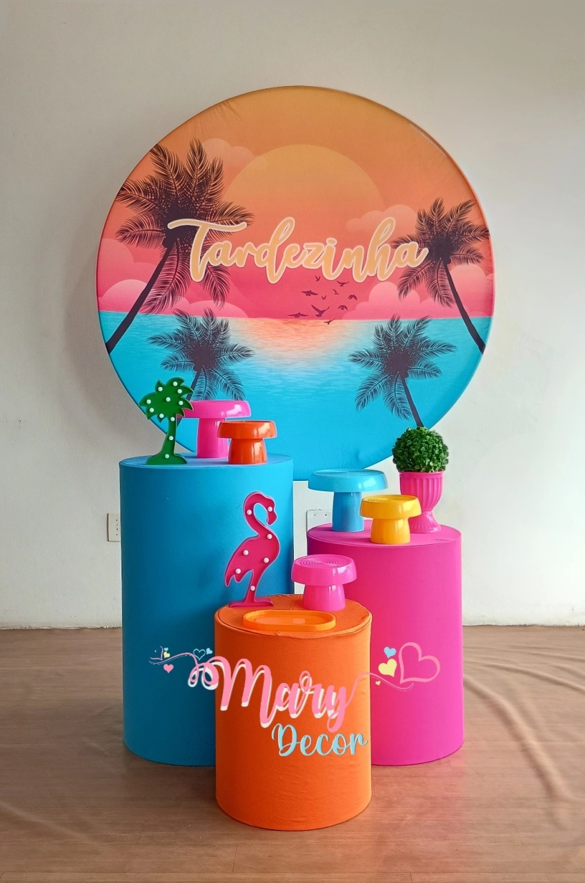 Tardezinha  Kit Básico  - Mary Decor Festas & Locações