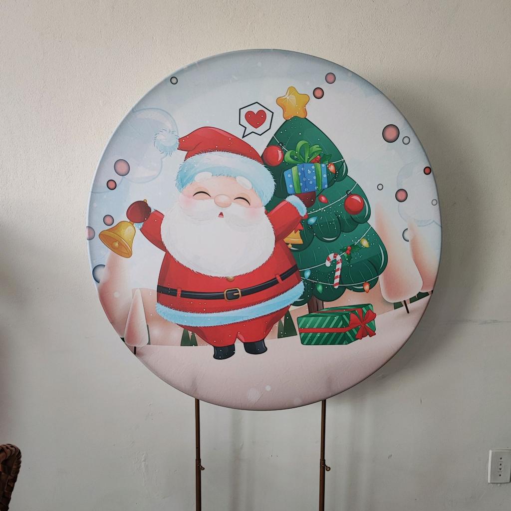 Painel Sublimado Natal - Mary Decor Festas & Locações