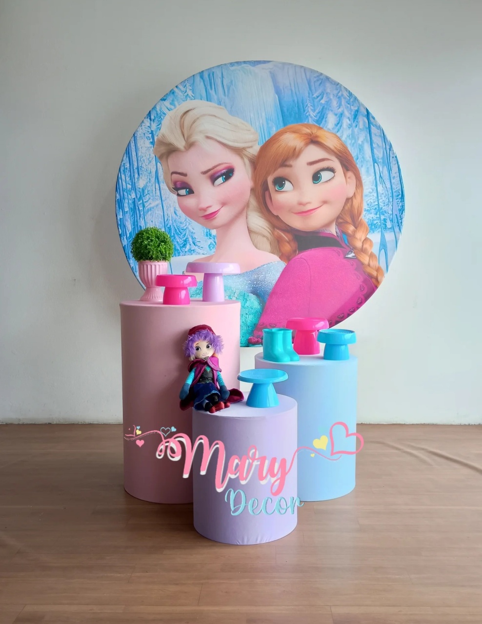 Kit Básico Frozen - Mary Decor Festas & Locações