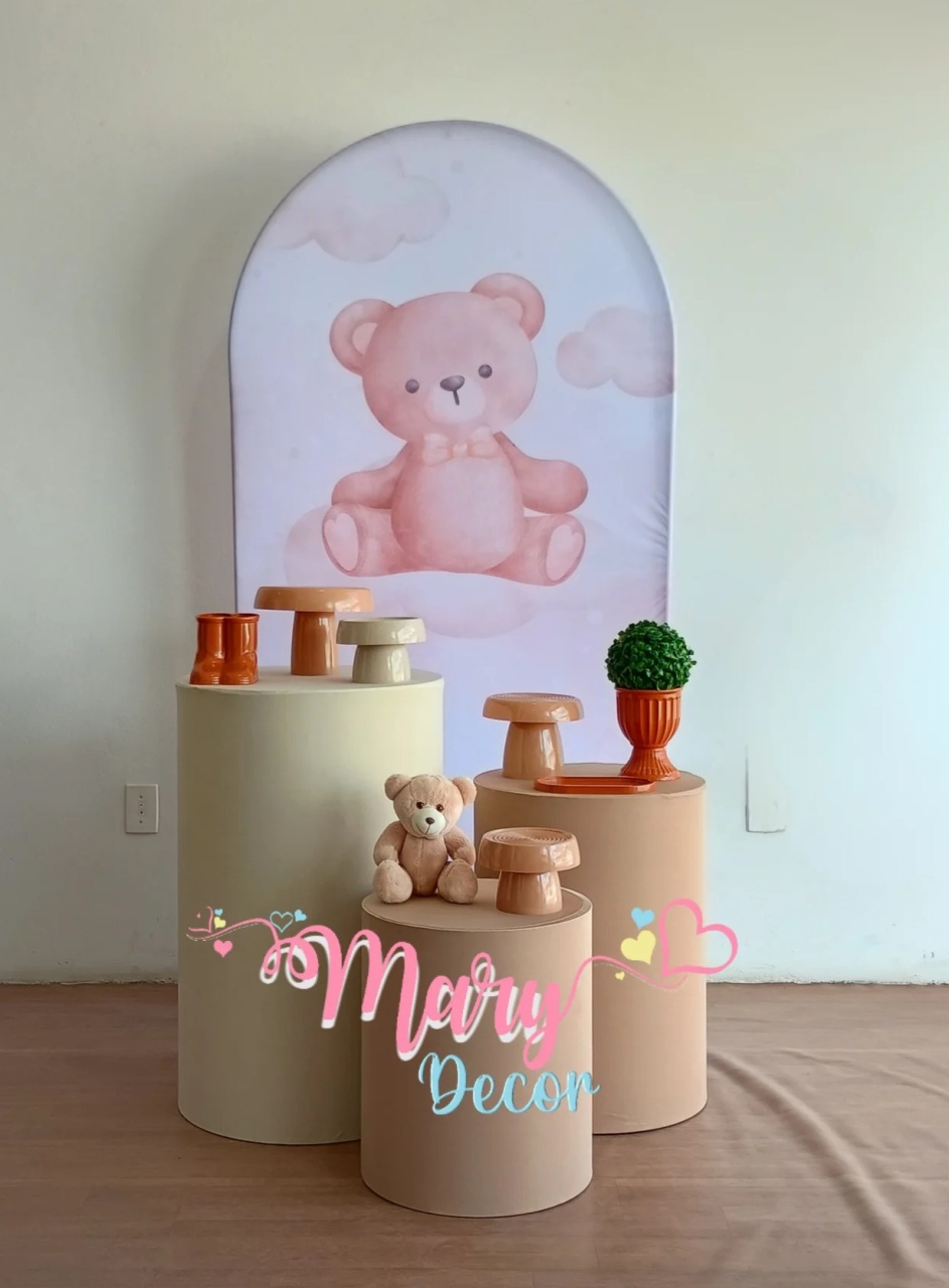   Urso Kit Celebre Básico   - Mary Decor Festas & Locações