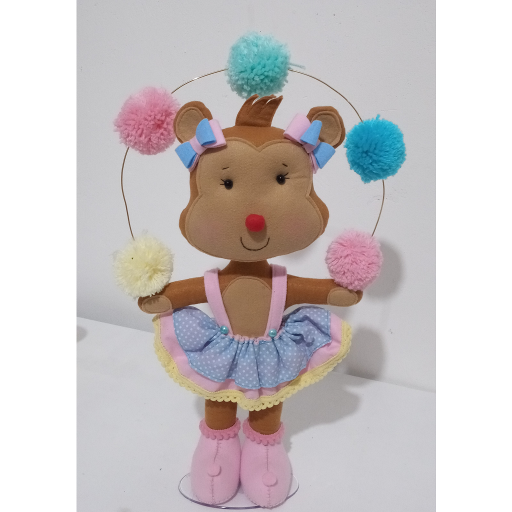 Macaquinha Malabarista - Mary Decor Festas & Locações