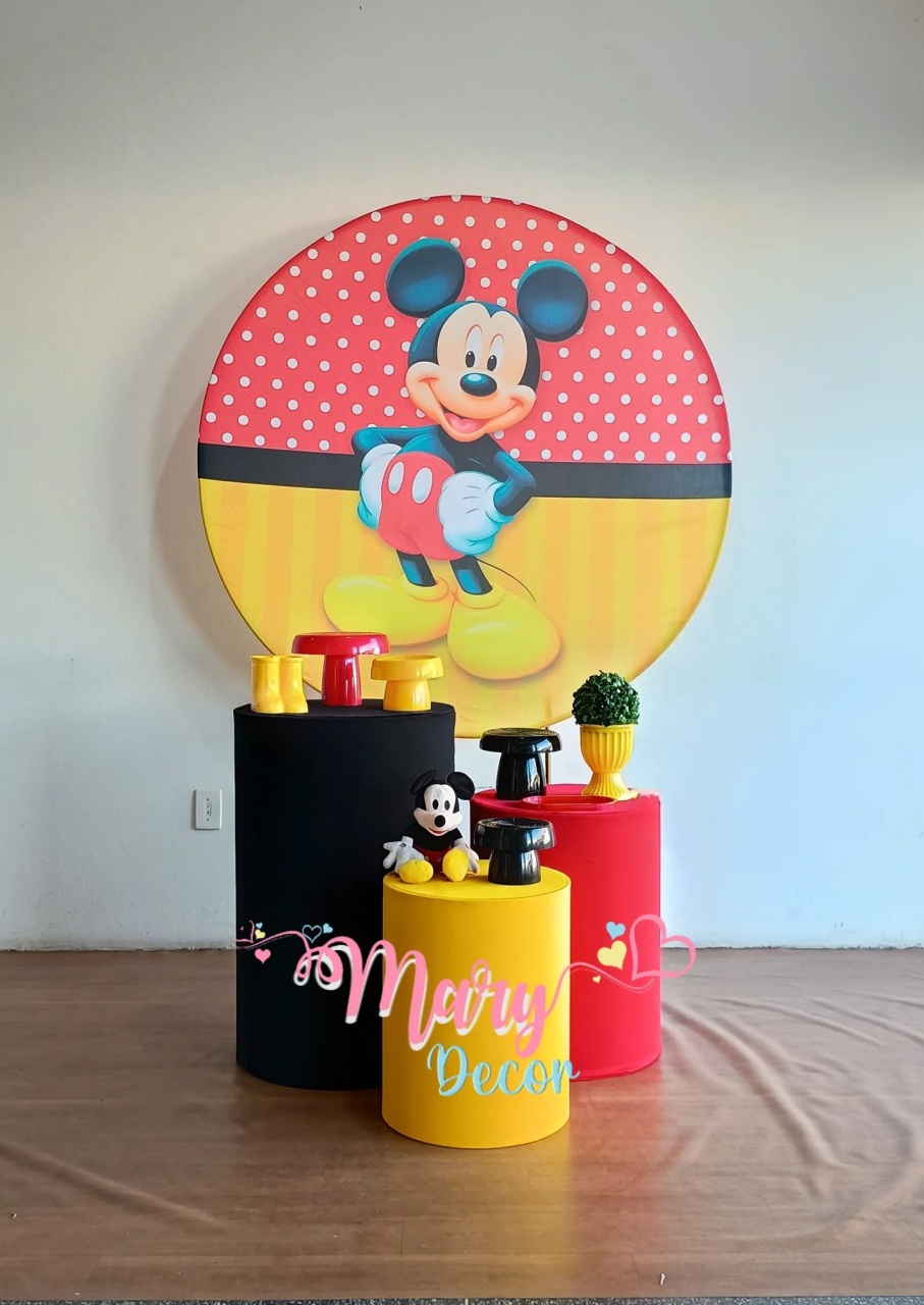 Mickey Kit Básico  - Mary Decor Festas & Locações