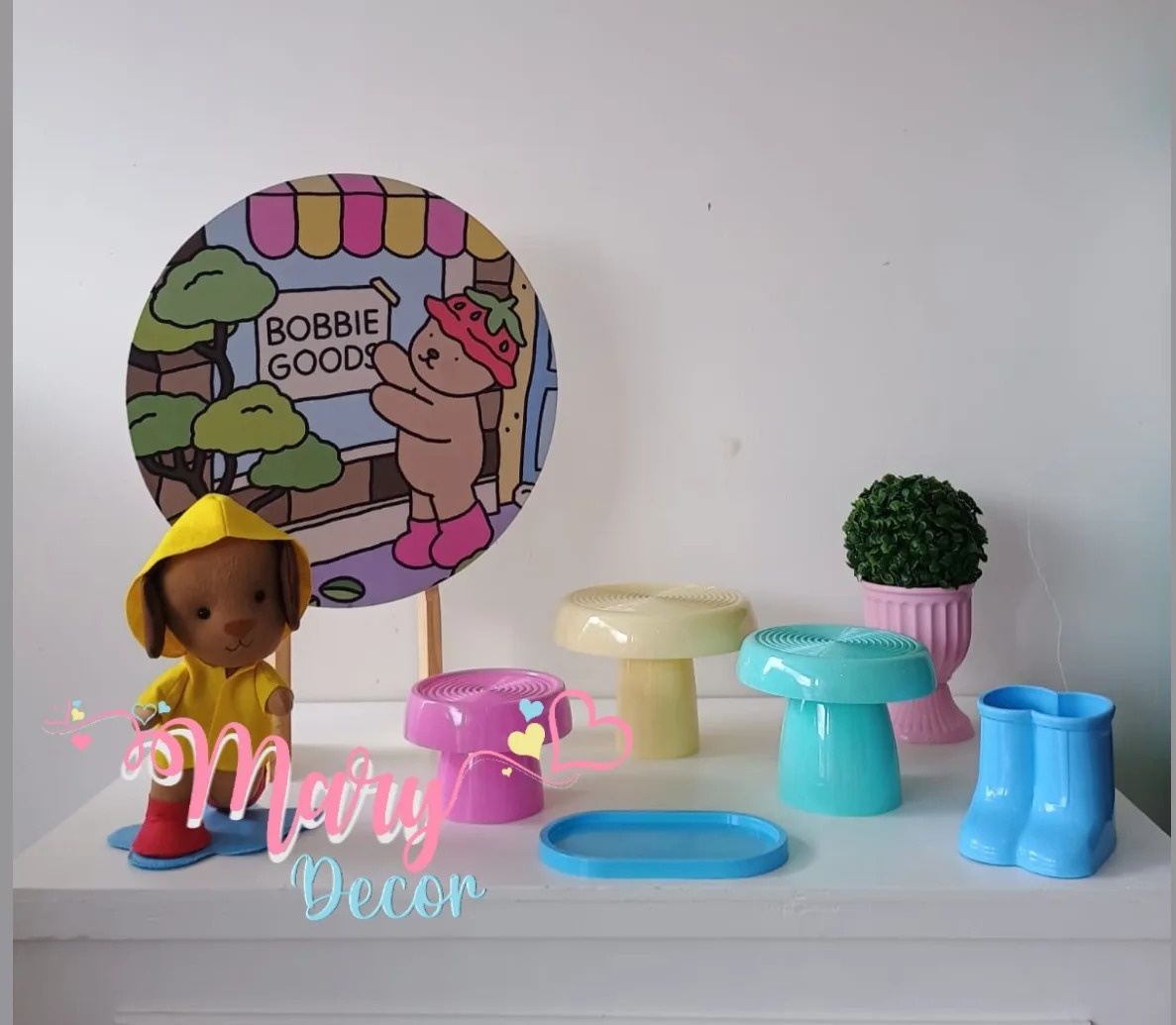 Mini Kit Bobbie Goods  - Mary Decor Festas & Locações