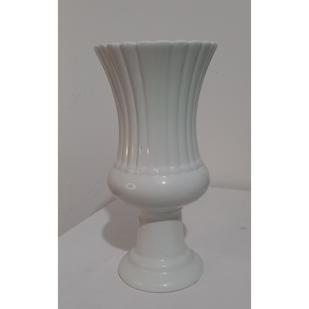 Vaso G Branco - Mary Decor Festas & Locações
