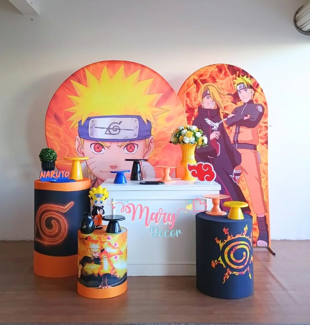  Naruto Kit Comemore  - Mary Decor Festas & Locações