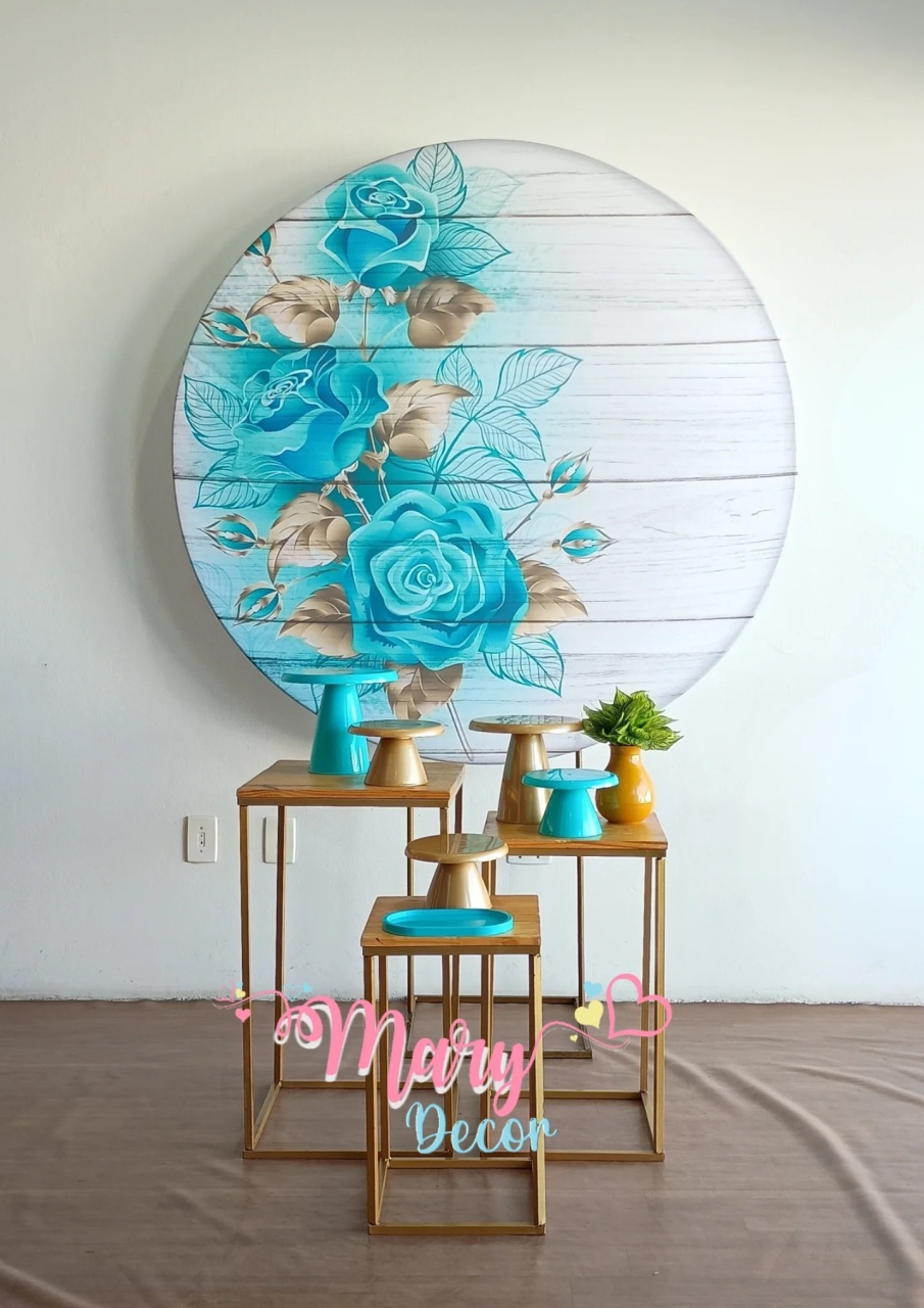  Floral Tiffany  - Mary Decor Festas & Locações