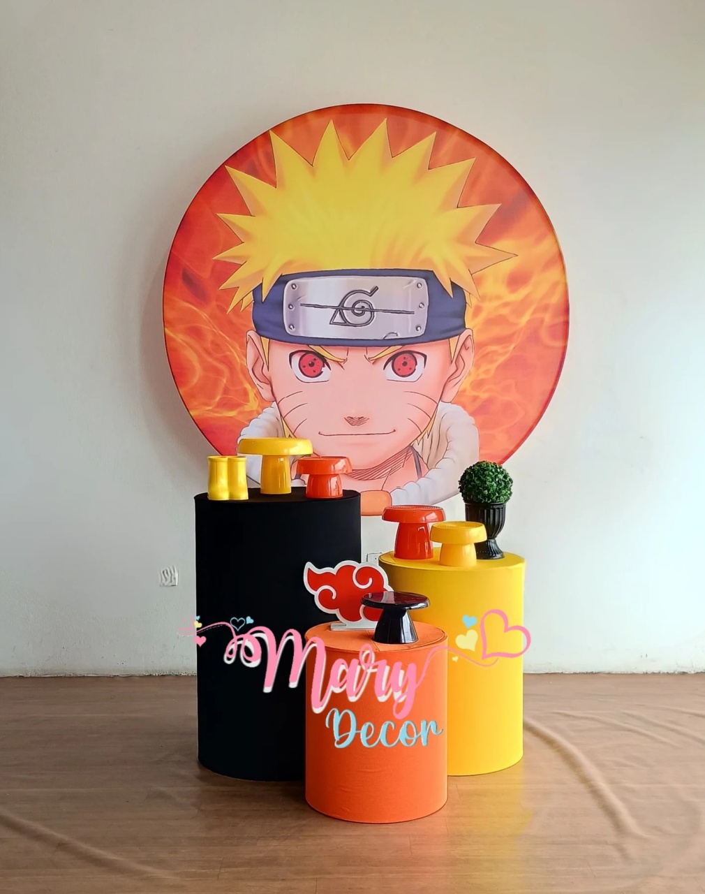  Naruto Kit Básico - Mary Decor Festas & Locações