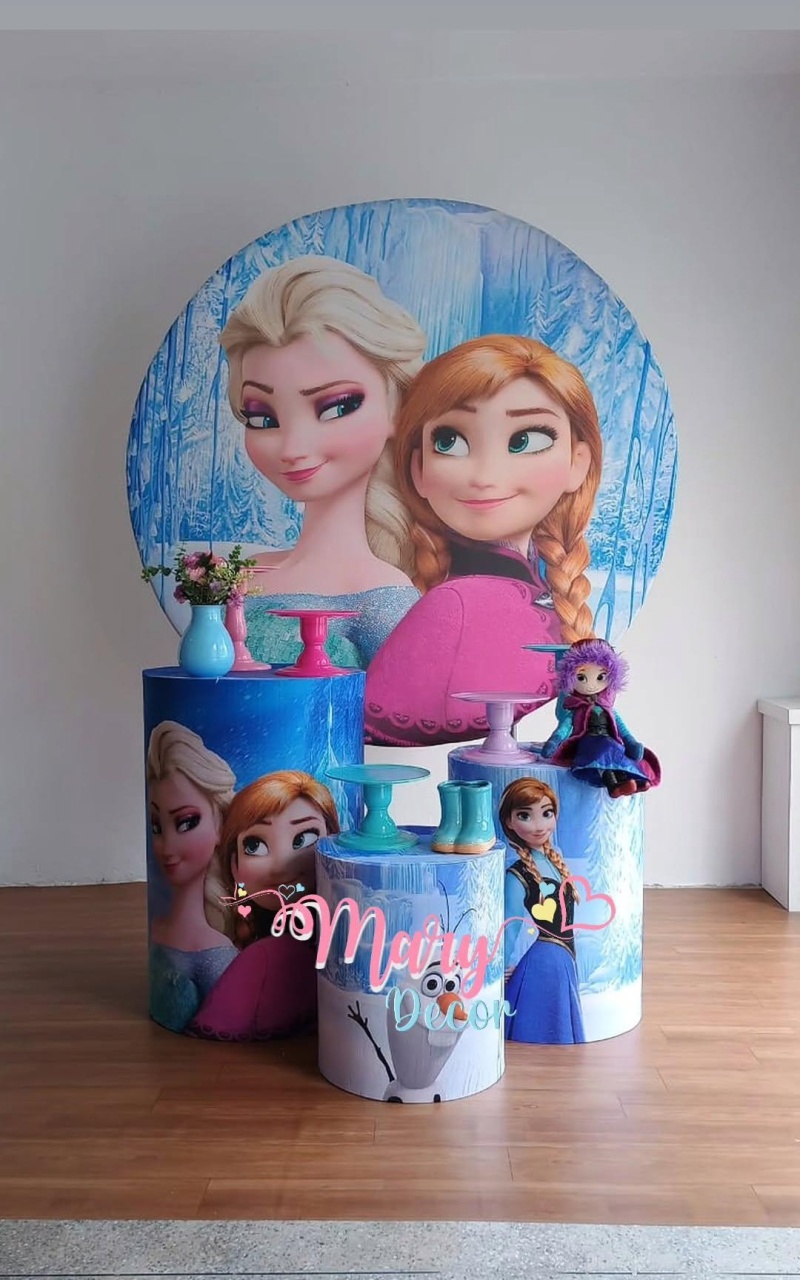 Frozen Kit Só Um Bolinho  - Mary Decor Festas & Locações
