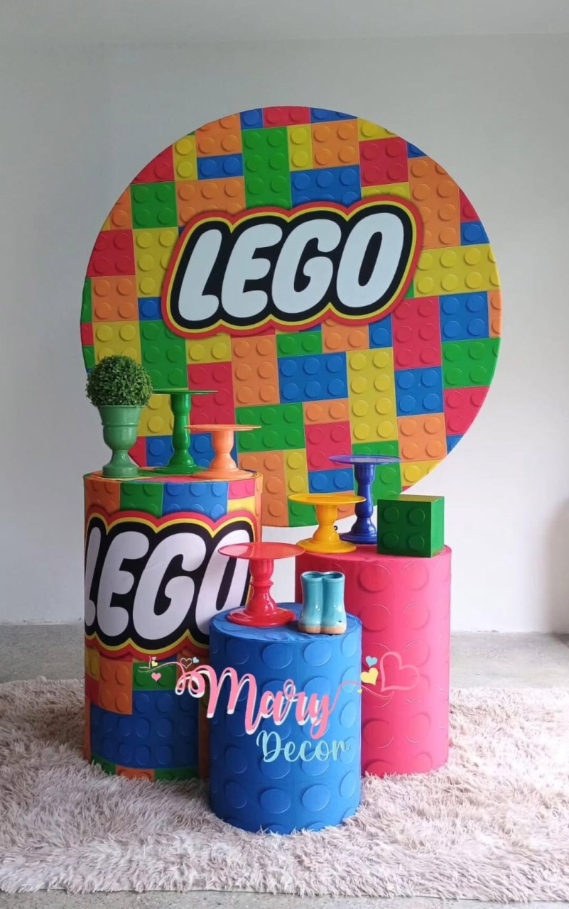 Lego Kit Só Um Bolinho  - Mary Decor Festas & Locações