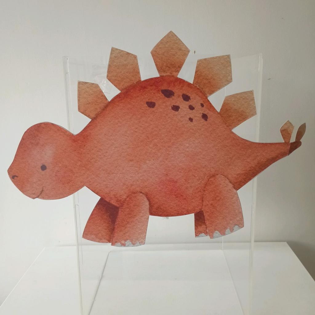 Display Dino Baby Aquerela 3 - Mary Decor Festas & Locações