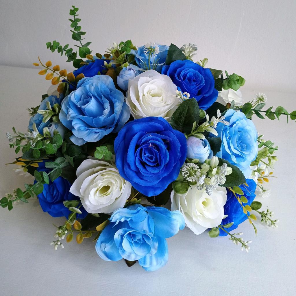Arranjo Azul - Mary Decor Festas & Locações
