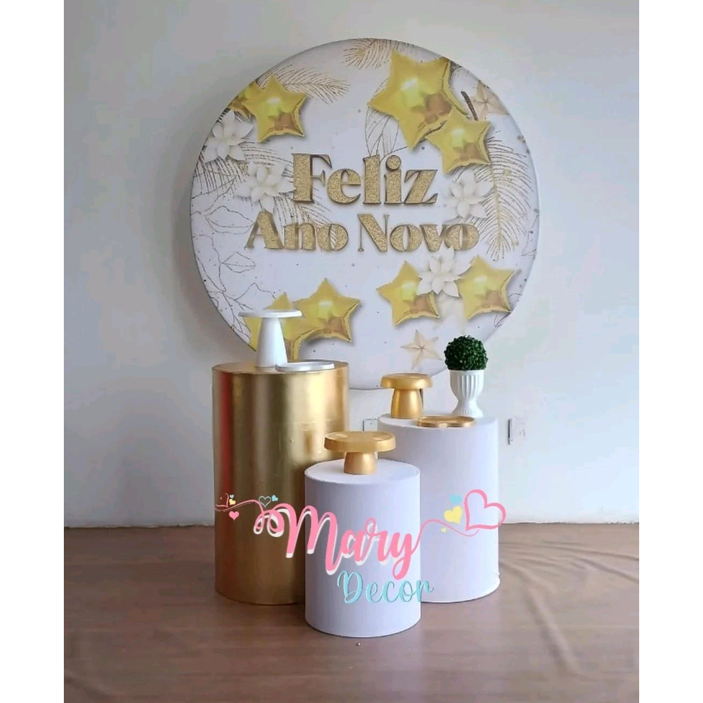 Kit Ano Novo P&M (Básico) - Mary Decor Festas & Locações