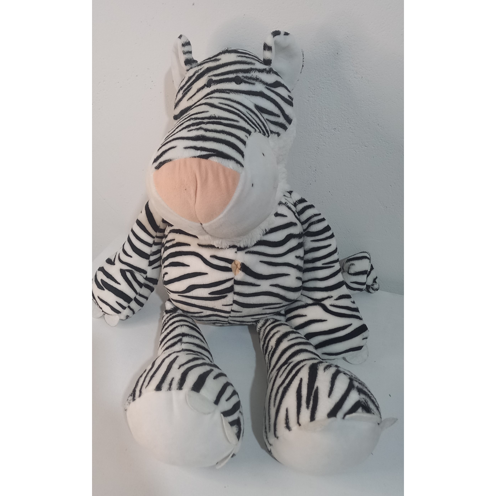 Safari Zebra Pelucia - Mary Decor Festas & Locações
