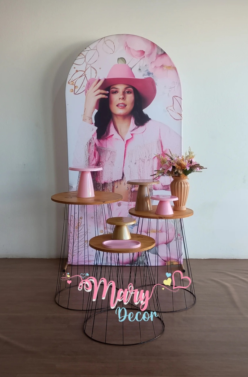  Boiadeira  1 Kit Meu Dia Especial    - Mary Decor Festas & Locações