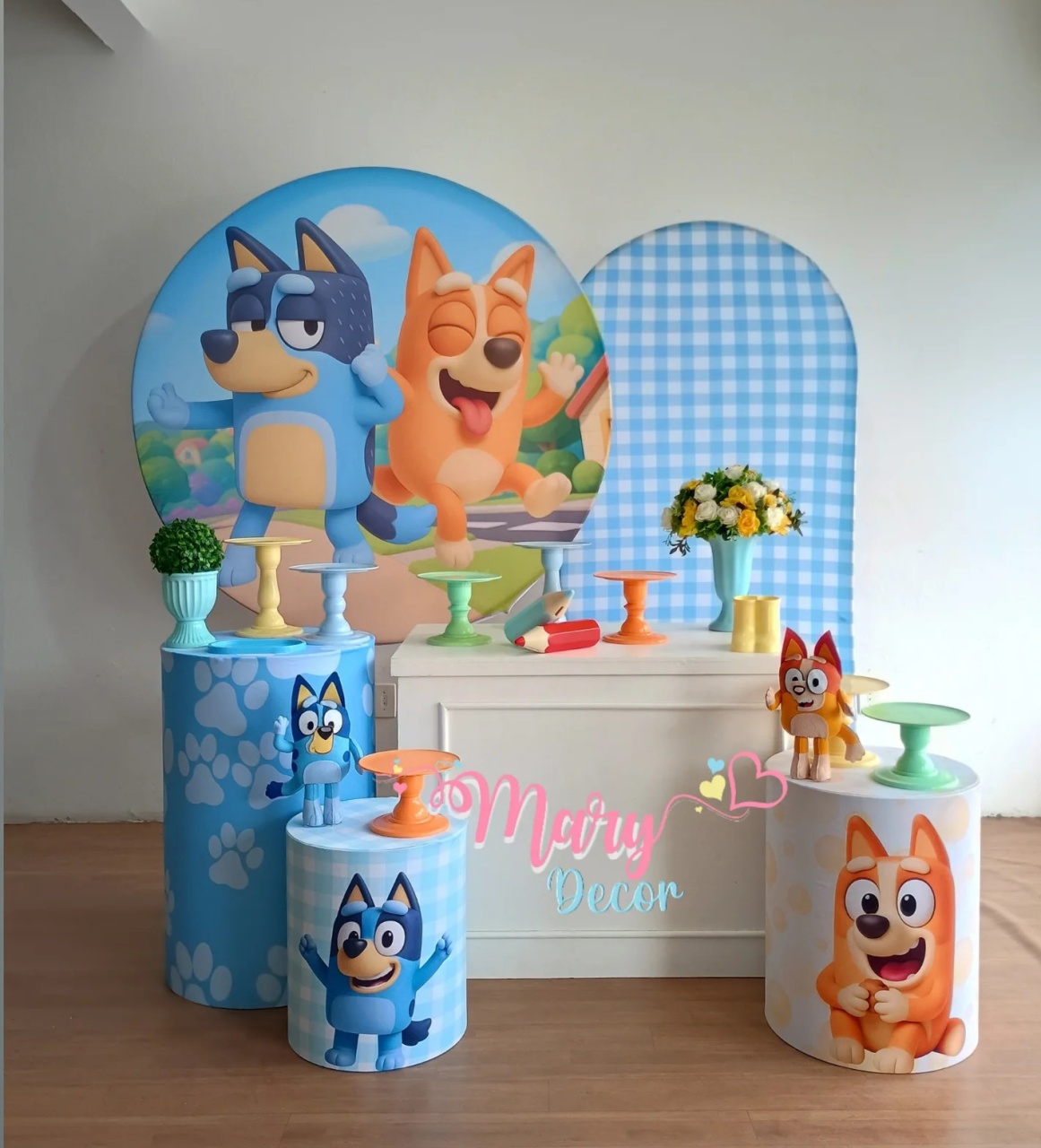 Bluey Kit Comemore - Mary Decor Festas & Locações