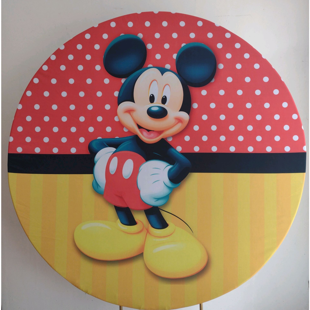 Painel Sublimado Mickey - Mary Decor Festas & Locações