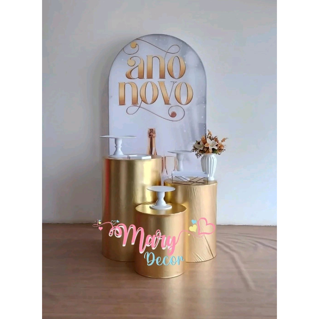 Kit Ano Novo Reveillon 03 - Mary Decor Festas & Locações
