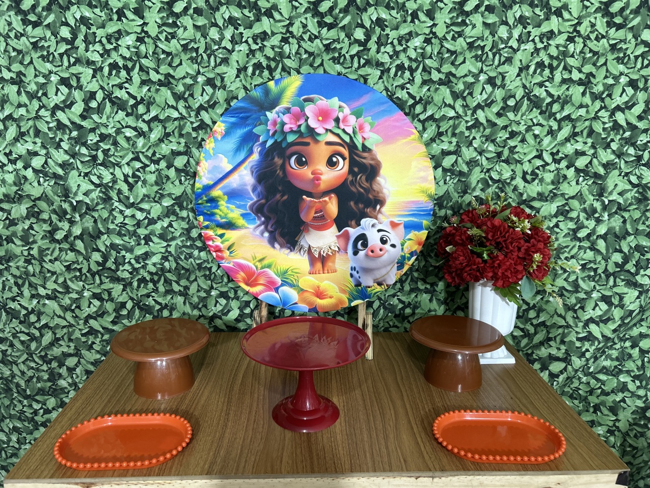 Kit Mesa Moana Baby 2 - Pegue Monte das Amigas