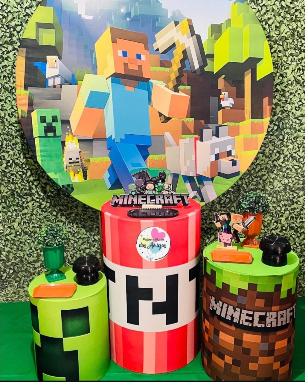 Kit Básico Minecraft - Pegue Monte das Amigas