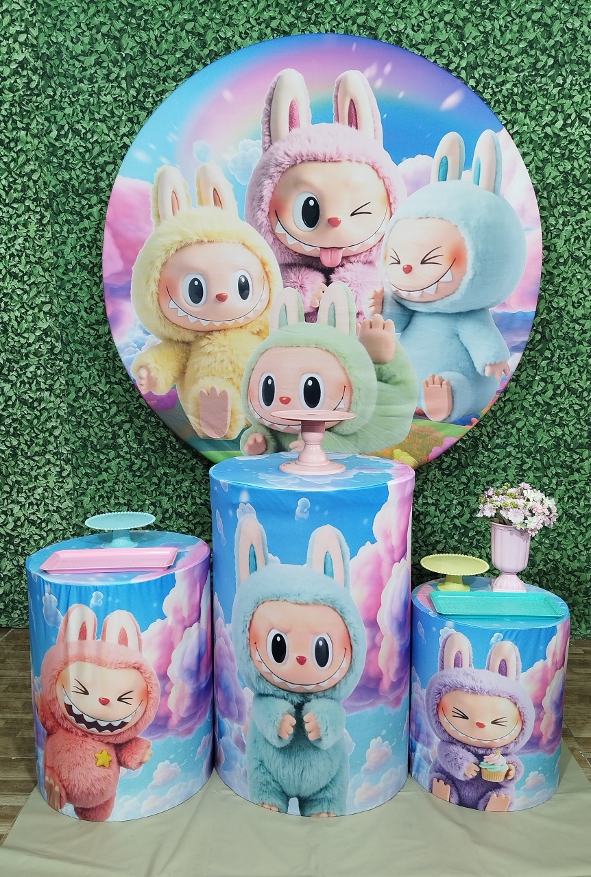 Kit Básico Labubu - Pegue Monte das Amigas