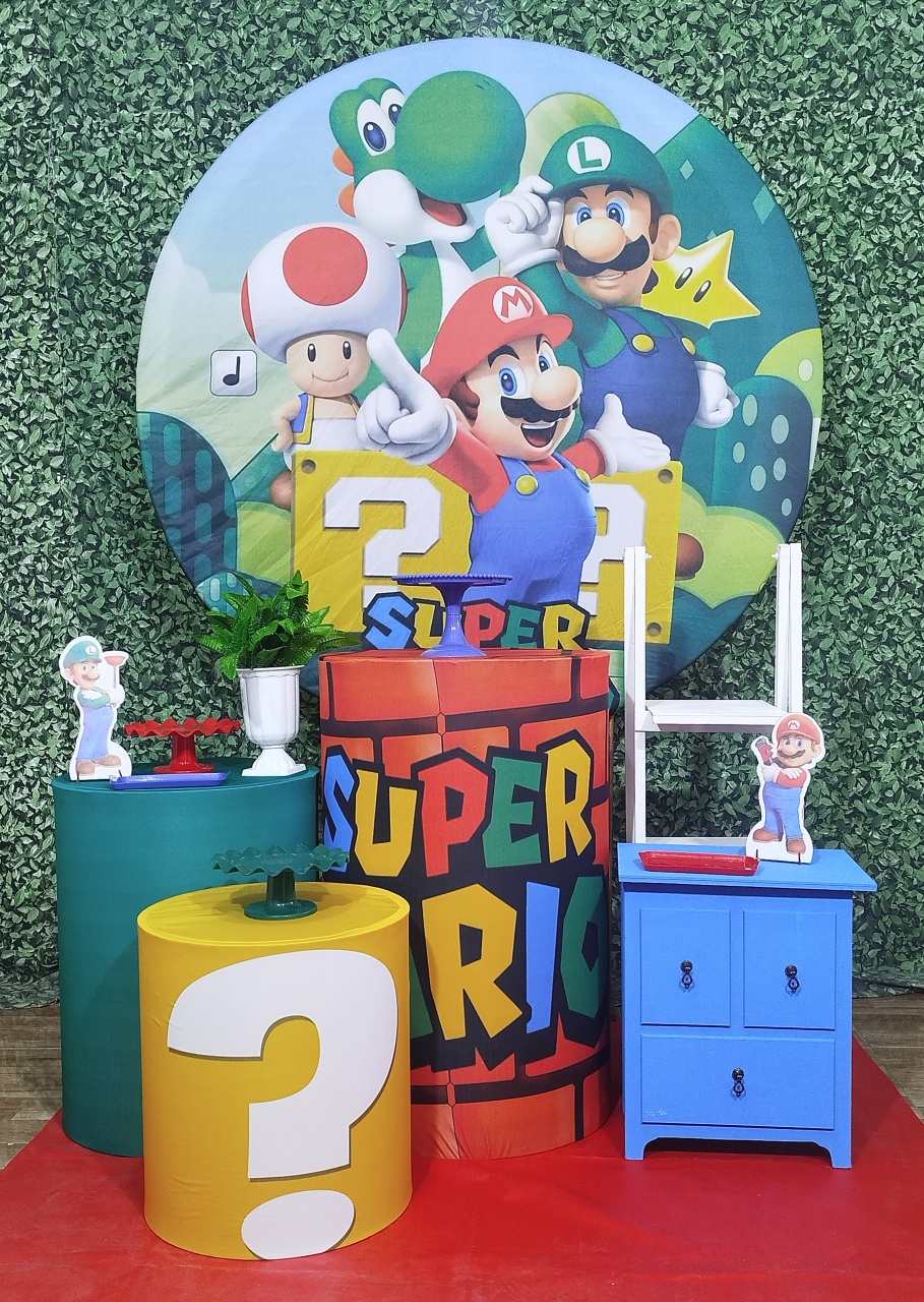 Kit Essencial Mario Bros  - Pegue Monte das Amigas