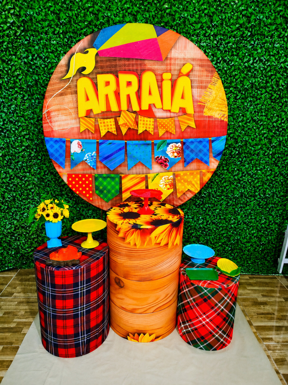 Kit Básico Arraiá Caipira - Pegue Monte das Amigas