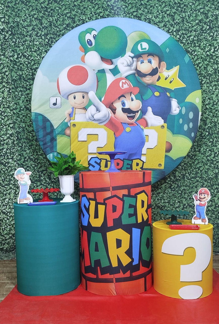 Kit Básico Mario Bros - Pegue Monte das Amigas