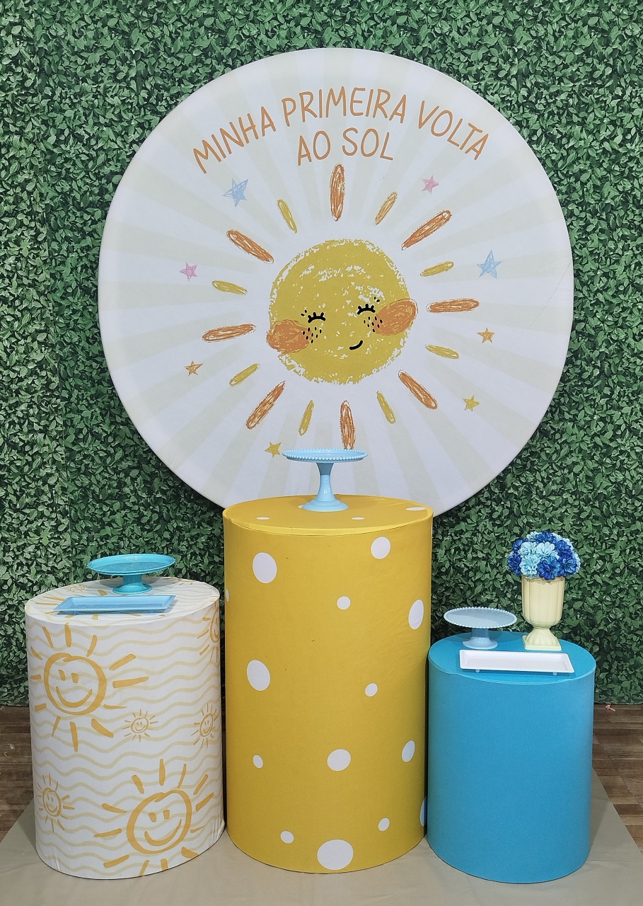 Kit Básico Minha Primeira Volta Ao Sol - Menino - Pegue Monte das Amigas