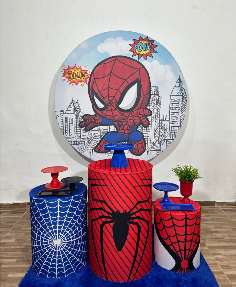 Kit Básico Homem Aranha Cute - Pegue Monte das Amigas