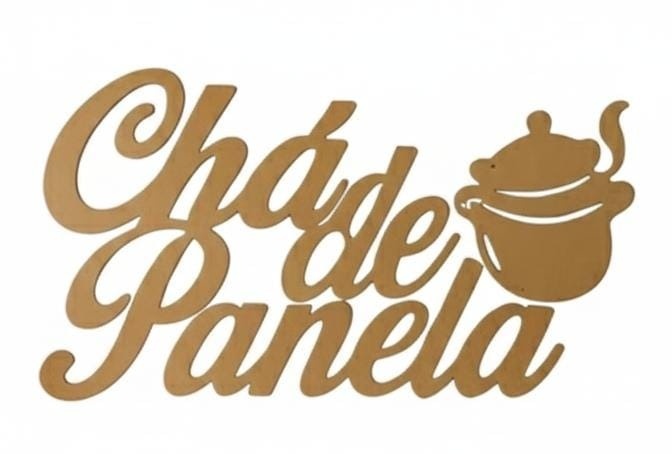Plaquinha Chpa de Panela - Artebelle Comemorações