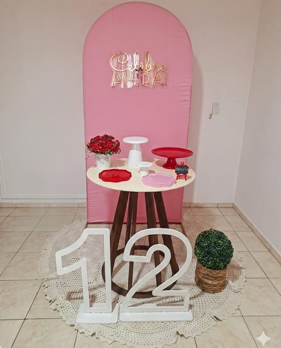 Rosa E Vermelho - Artebelle Comemorações