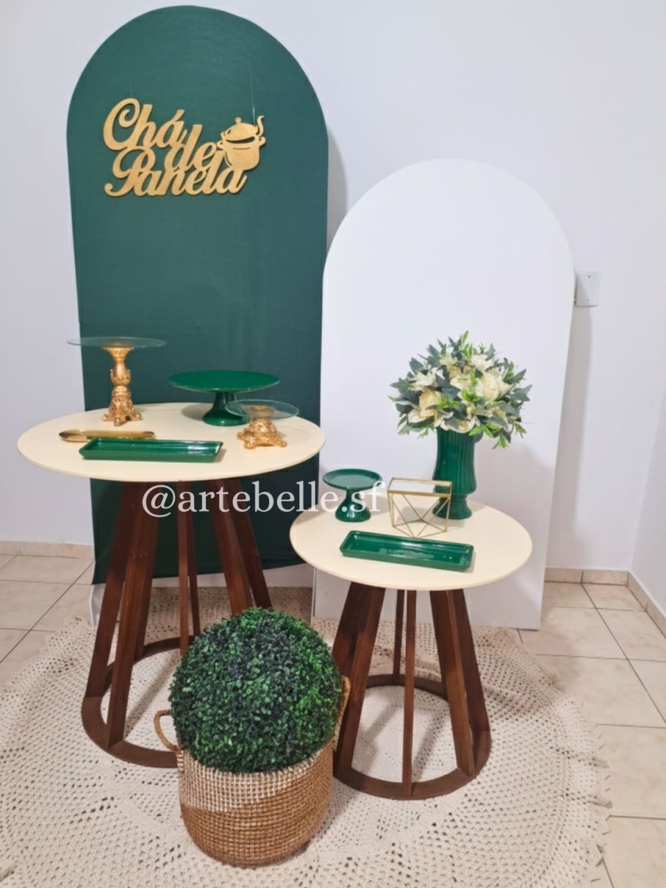 Chá de Panela Verde - Artebelle Comemorações