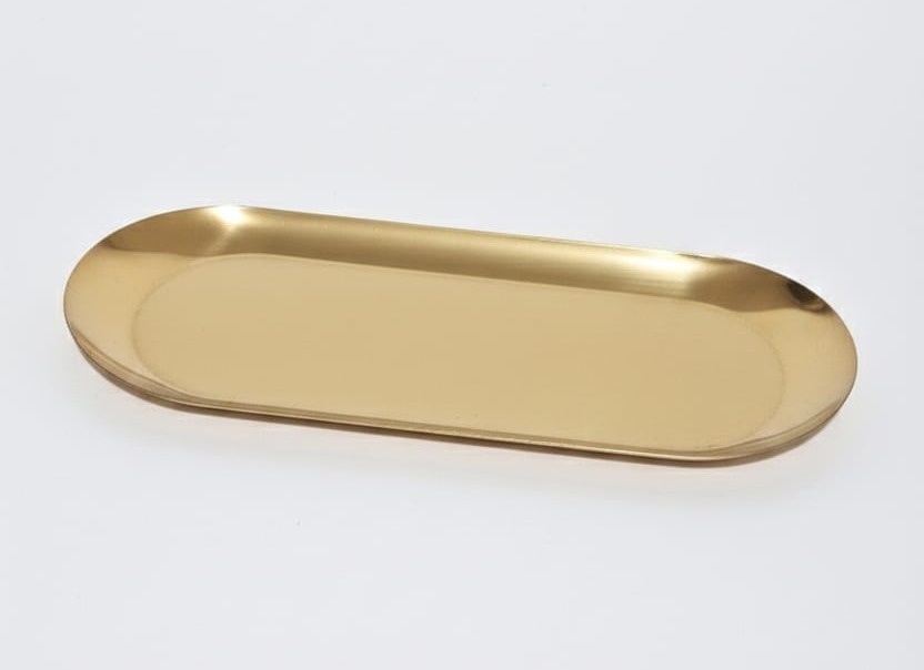 Bandeja de Doce Oval Metal - Artebelle Comemorações