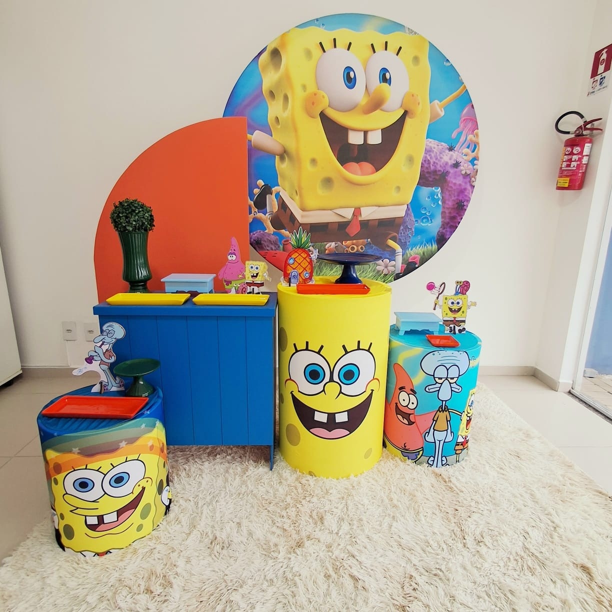 Bob Esponja Felicidade - Artebelle Comemorações