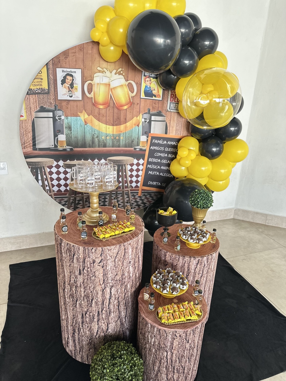 Kit Boteco 2 Com Balões - Maria Luiza Cardoso Barbosa
