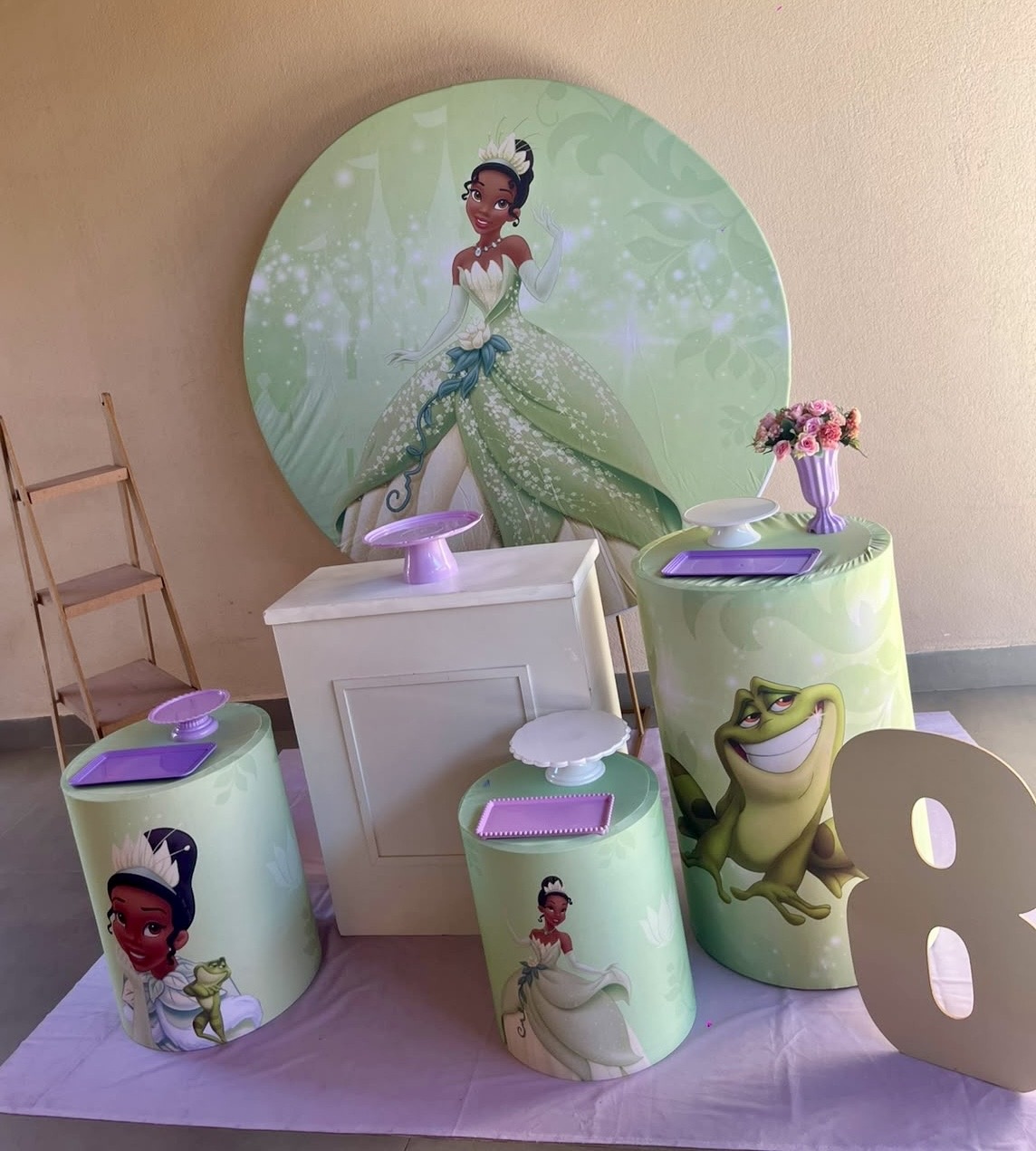 Kit Ouro Princesa Tiana 1 - Maria Luiza Cardoso Barbosa