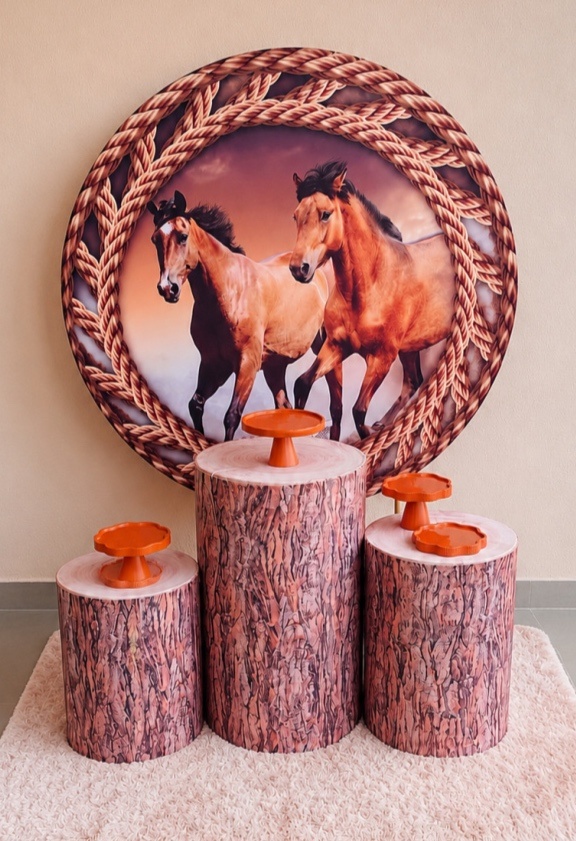 Kit Bronze Cavalos - Maria Luiza Cardoso Barbosa