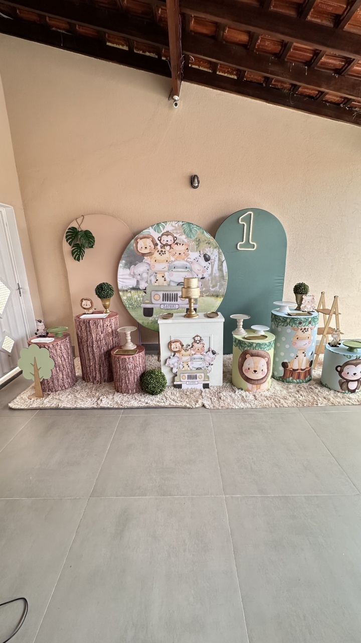 Kit Imperial Selva Com Led - Maria Luiza Cardoso Barbosa