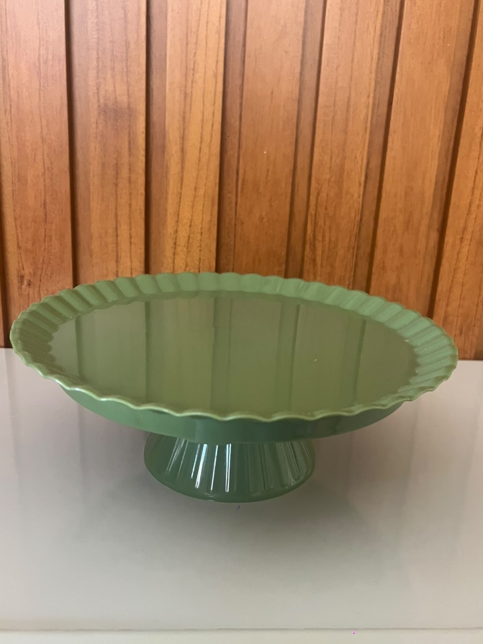Bandeja Alta Verde - Maria Luiza Cardoso Barbosa