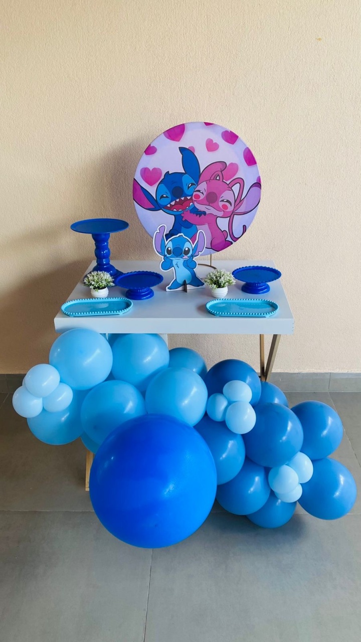 Mini Kit Stitch E Angel - Maria Luiza Cardoso Barbosa