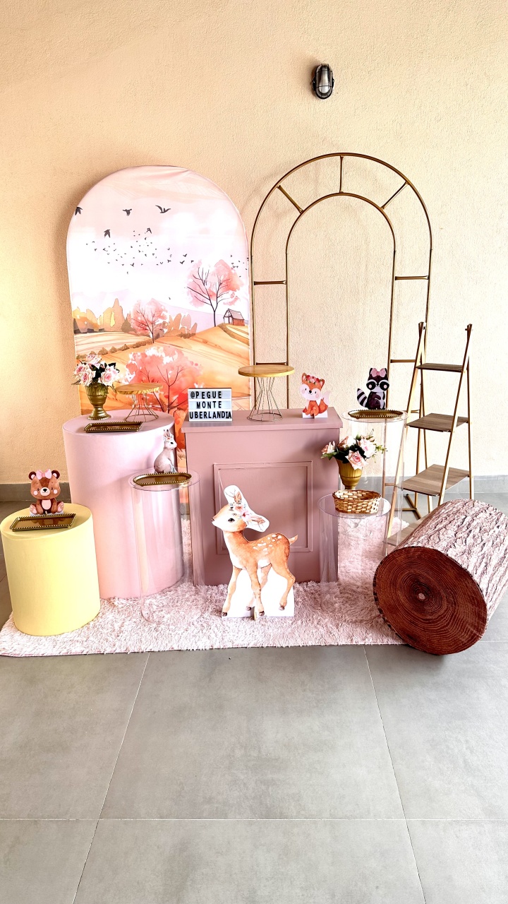 Kit Imperial Bosque Com Animais Sem Led - Maria Luiza Cardoso Barbosa