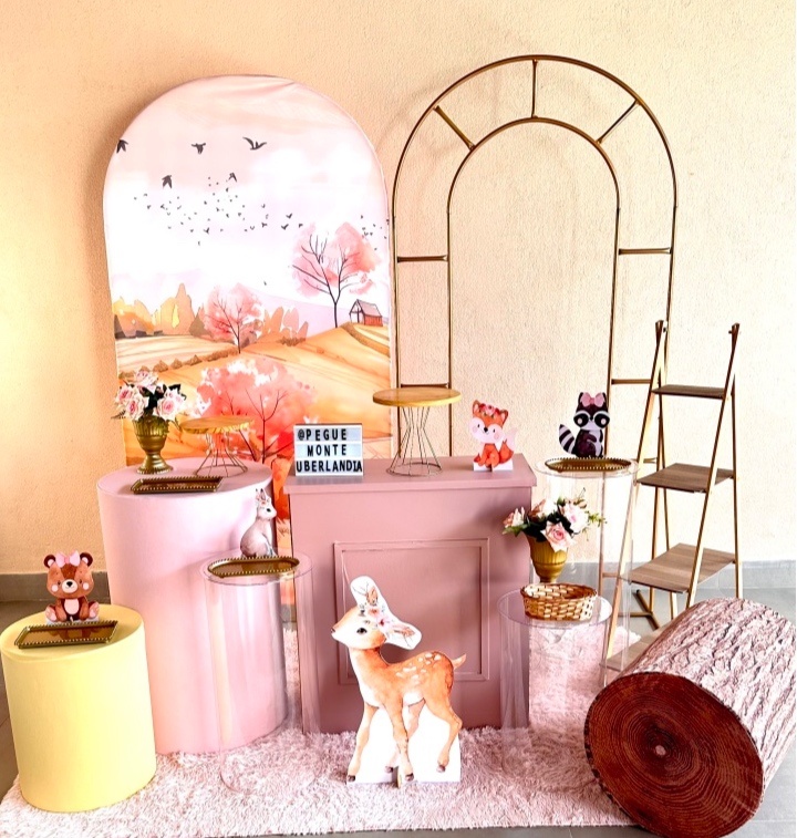 Kit Imperial Bosque Com Animais Sem Led - Maria Luiza Cardoso Barbosa