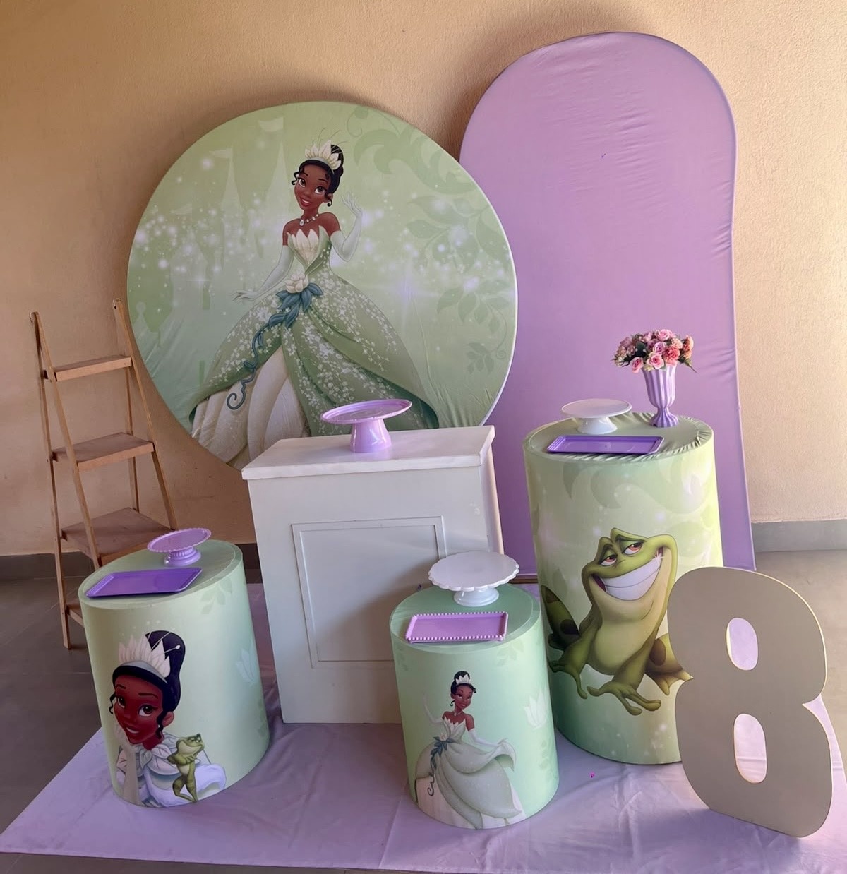 Kit Safira Princesa Tiana 1 - Maria Luiza Cardoso Barbosa
