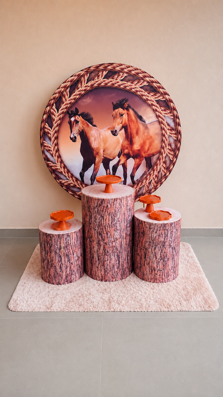 Kit Bronze Cavalos - Maria Luiza Cardoso Barbosa