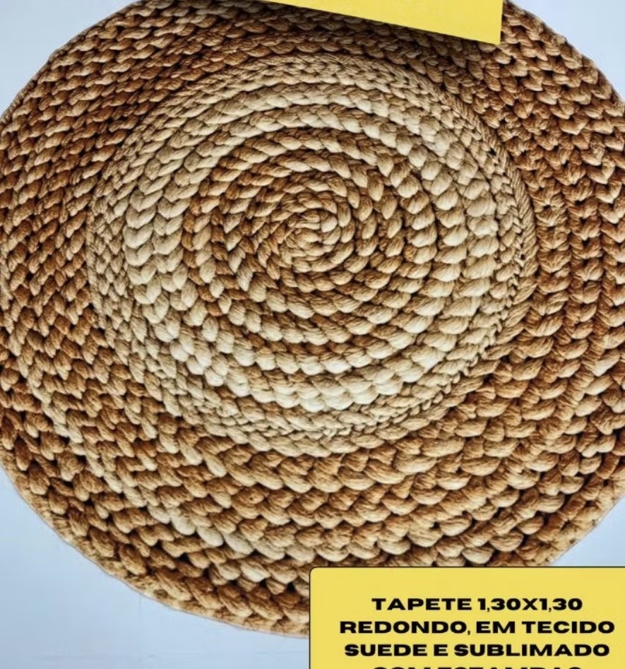 Tapete 1,30 Estampa Corda - Maria Luiza Cardoso Barbosa
