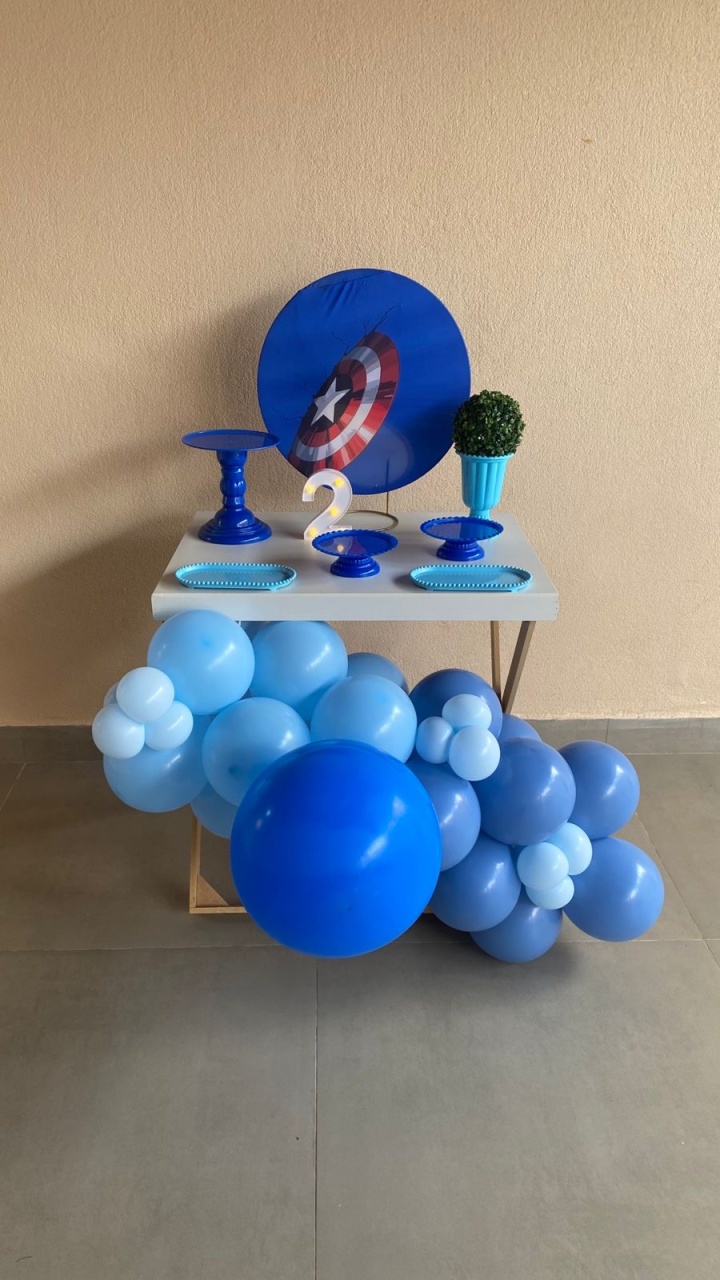 Mini Kit Capitão América 2 - Maria Luiza Cardoso Barbosa