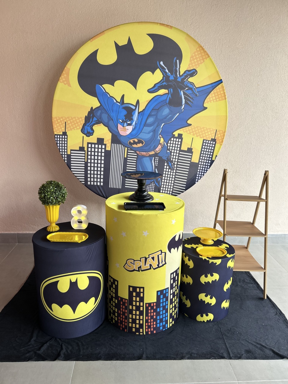 Kit Prata Batman - Maria Luiza Cardoso Barbosa