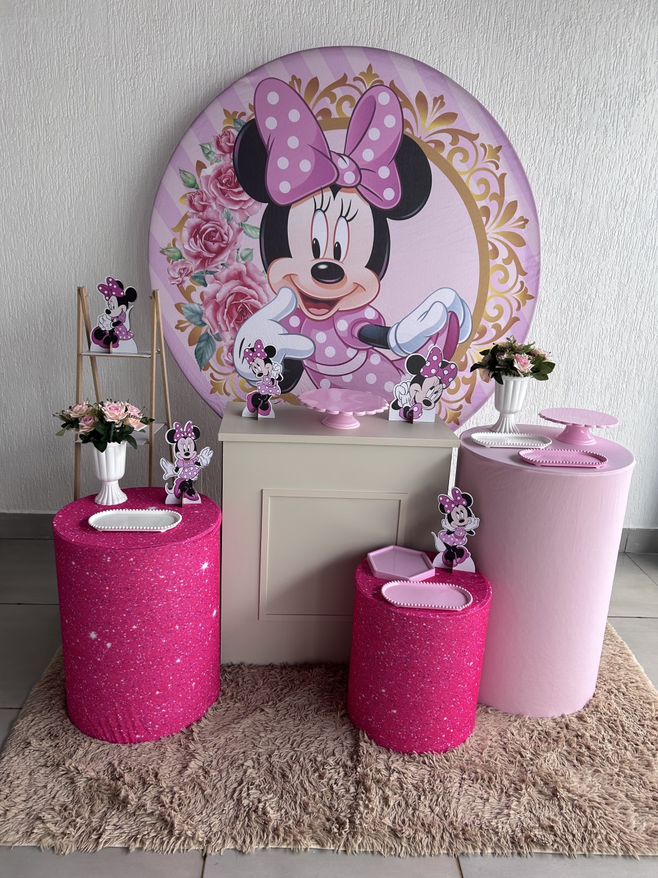 Kit Ouro Minie Rosa - Maria Luiza Cardoso Barbosa
