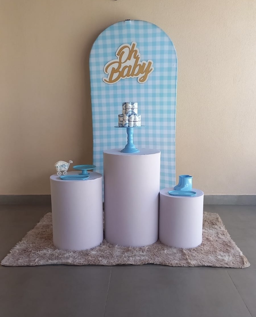 Kit Chá de Bebê Azul 2 - Maria Luiza Cardoso Barbosa