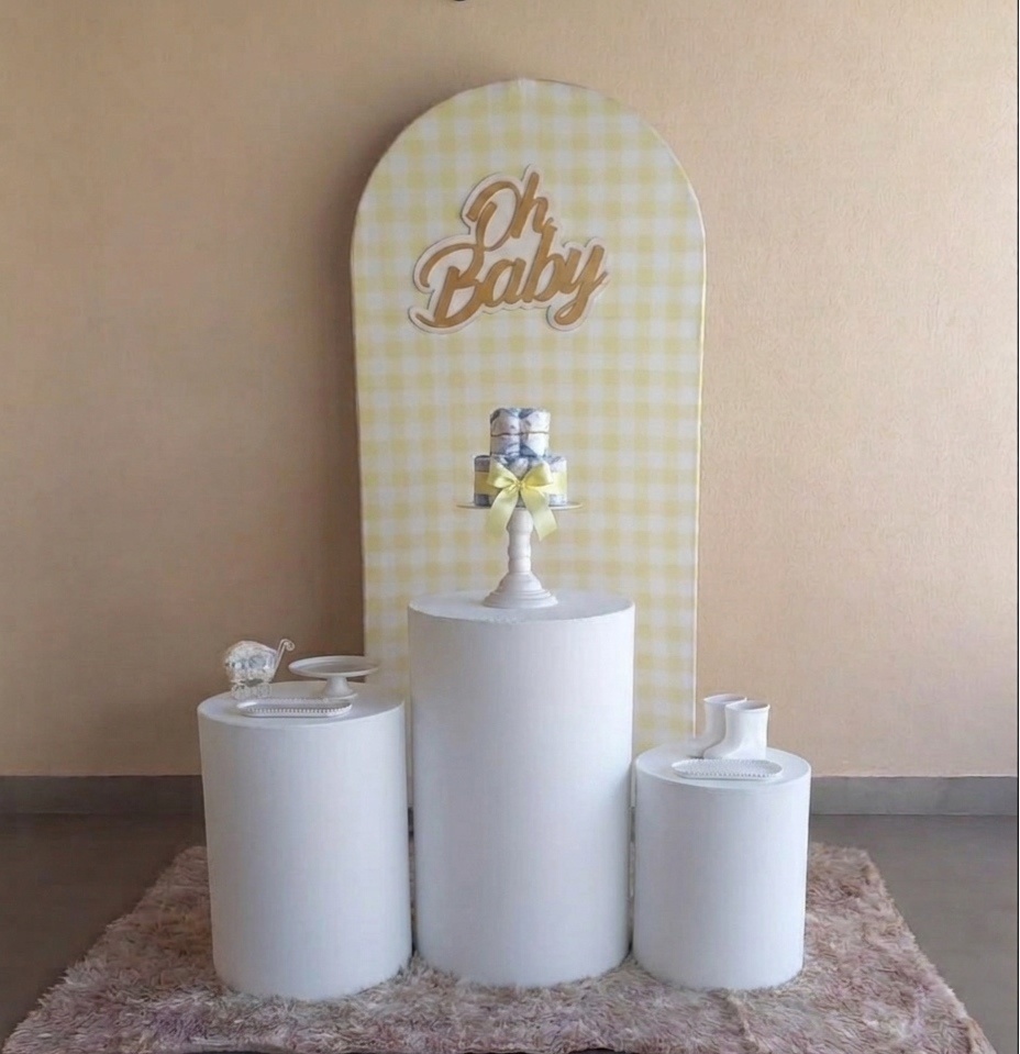 Kit Chá de Bebê Amarelo - Maria Luiza Cardoso Barbosa